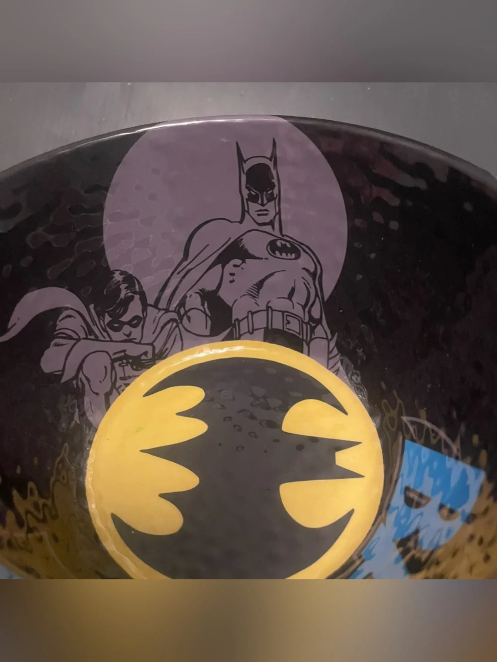 Batman vibrant logo